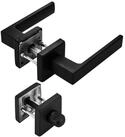 SO-TECH&reg; Dr&uuml;ckergarnitur T&uuml;rdr&uuml;cker CUBE schwarz 120 x 22 mm Vierkant 8 x 8 mm,