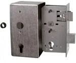 Alberts T&uuml;rriegel Alberts 413460 Schlosskasten, mit verzinktem Schloss, Stahl,