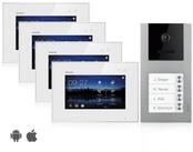 Balter Video-T&uuml;rsprechanlage Video T&uuml;rsprechanlage mit App f&uuml;r 4...