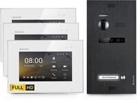 Balter Video-T&uuml;rsprechanlage EVO HD f&uuml;r 1 Familienhaus, 3x Monitore, Full HD,
