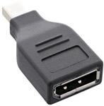 Inline DisplayPort Adapter, mini DisplayPort Stecker auf DisplayPort Buchse
