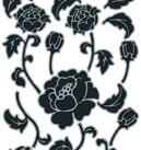 Komar Wandtattoo Tiffany - Gr&ouml;&szlig;e 50 x 70 cm, selbstklebend, Wandsticker
