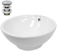 LuxeBath Waschbecken Aufsatzwaschtisch aus Keramik Waschtisch f&uuml;r Badezimmer...
