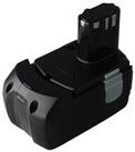 AccuCell Werkzeugakku LiIon 14,4V 4,0Ah ersetzt Hitachi BCL1415 Akku 4000 mAh...