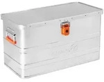 ALUBOX Aufbewahrungsbox mit Deckel Werkzeugkiste Alukiste, umlaufende...