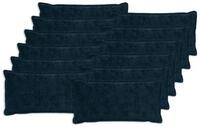 vidaXL Kissenbezug Kissenbezug 12 stk. HOUTEN Marineblau 40 x 80 cm, (12 St&uuml;ck)
