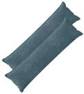 vidaXL Kissenbezug Kissenbezug 2 stk. HOUTEN Blau 40 x 145 cm Chenille-Stoff, (2