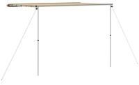 vidaXL Kuppelzelt Wohnwagen-Markise 3x2x2,15 m Beige, (1 tlg)