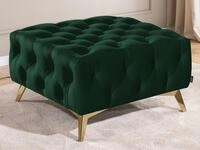 S-Style M&ouml;bel Polsterhocker Chesterfield Whitby, mit goldenen, silbernen oder