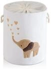 LuxusKollektion W&auml;schekorb W&auml;schekorb Baumwolle 58L Babykleidung faltbar...