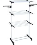 Storage solutions Garderobenst&auml;nder W&auml;schetrockner, 3 Ebenen, 80 x 57 x 165...