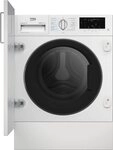 BEKO Einbauwaschtrockner B5DBT6941W 457000003300, 9 kg, 9 kg, 1400 U/min