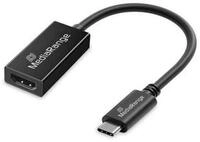 Mediarange MediaRange USB Type-C zu HDMI Audio und Video Konverter, 20cm,...