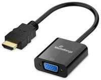 Mediarange MediaRange HDMI auf VGA (HD15) Video Konverter, 20cm, Schwarz...