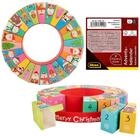 Idena Adventskalender Idena Adventskalender zum Selbstbef&uuml;llen &Oslash;31,5cmx6,5cm
