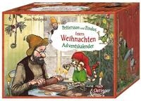 Oetinger Wandkalender Pettersson und Findus feiern Weihnachten. Adventskalender: