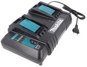 Makita 2-Schacht Makita DC 18 SH Doppel Schnell-Ladeger&auml;t 14,4 Volt und 18 V