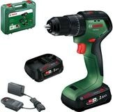 BOSCH Bohrschrauber PSB18V-60 (2x2,5Ah, CC) Akku-Schlagbohrschrauber