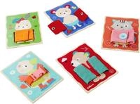 Eichhorn Lernspielzeug Lernbretter Textil (Set, 4-St)