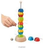 goki Stapelspielzeug Tugie Wackelturm von goki Holzspielzeug aus Holz Spiel f&uuml;r