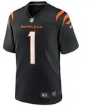Nike Footballtrikot Nike Trikot Cincinnati Bengals NFL Home Game Jersey Chase 1 bunt