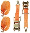 LuxusKollektion Spanngurt Spanngurte 6mx38mm 2000kg 2St&uuml;ck Ratsche Haken...