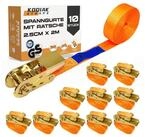 LuxusKollektion Zurrgurt Spanngurte 1000kg 25mm Ratschloss T&Uuml;V GS DIN...
