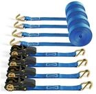 LuxusKollektion Spanngurt Spanngurte 6m 25mm Ratsche J Haken Nockenschnalle...