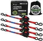 LuxusKollektion Spanngurt Spanngurt Automatik Aufroller 25mm 680kg Ratsche 4...