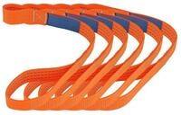 LuxusKollektion Zurrgurt Gurtschlaufen 6tlg 450x38mm 1000kg Zurrschlaufen...