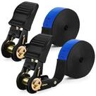 LuxusKollektion Spanngurt Spanngurte Ratsche 6m 25mm T&Uuml;V GS Auto Anh&auml;nger...