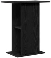 vidaXL Aquariumunterschrank Aquariumst&auml;nder Schwarz Eichen-Optik 60,5x36x72,5...
