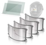 STAHLWERK Schwei&szlig;helm Vorsatzscheiben 6er Set Ersatzscheiben Visierglas...