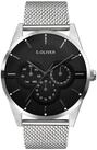 s.Oliver Multifunktionsuhr Round Basic SO-4446-MM, Quarzuhr, Armbanduhr,...