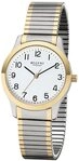 Regent Quarzuhr W0185 -1565.09.99, Armbanduhr, Damenuhr, analog, Flexband,...