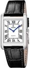 Festina Quarzuhr F20771/1, Herrenuhr Quarz Rechteckig Lederband Schwarz