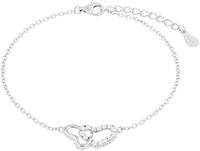 Amor Armband Herzen, mit Zirkonia (synth)