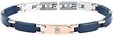 MASERATI Edelstahlarmband Maserati Herren-Armband Stahl, Keramik