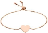 Fossil Armband Fossil JF02965791 Armband Damen Classics Heart Edelstahl Ros&eacute;