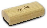 Dynavox Plattenspieler-Reinigungs-Set Samt-Reinigungspuk SP120, f&uuml;r Vinyls, Bambus