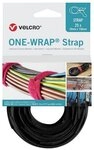 VELCRO Kabelbinder (25 St&uuml;ck) Klettkabelbinder One Wrap Strap 20 x 330 mm,...