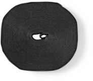 Nedis Kabelkanal ERGOVELC91BK (1-St), Klettbandrolle f&uuml;r Kabel, einfach