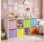 Sekey Aufbewahrungsbox Aufbewahrungsboxen Stoff 6er Set, Faltbox f&uuml;r Kallax...