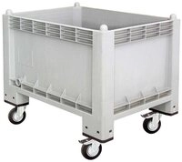 BRB-Lagertechnik Aufbewahrungsbox Volumenbox/Gro&szlig;box mit 4 Lenkrollen. u. 2...