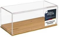 HMF Vitrine Eleganter Acryl Schaukasten mit Holzsockel f&uuml;r Modellautos...