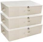 LuxusKollektion Unterbettkommode Unterbettbox Stoff faltbar starr Organizer...