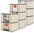 LuxusKollektion Aufbewahrungsbox Aufbewahrungstasche 90L 8er Deckel Griffe...