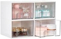 LuxusKollektion Organizer Schubladen stapelbar Acryl Organizer Kosmetik Bad...