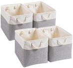 LuxusKollektion Aufbewahrungskorb Aufbewahrungsbox Stoff 33x38x33cm Schrank...
