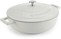 MasterClass Kasserolle MasterClass, Aluminiumguss, flach, 2,5 L, ultraleicht,